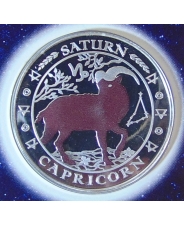 Острова Кука 1 доллар 2011 Козерог , Знаки Зодиака. Буклет